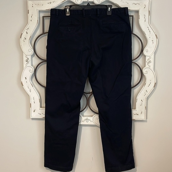 EUC BANANA REPUBLIC AIDEN PANT CHINO/KHAKI BLACK SIZE 38 X 32 - Picture 7 of 10